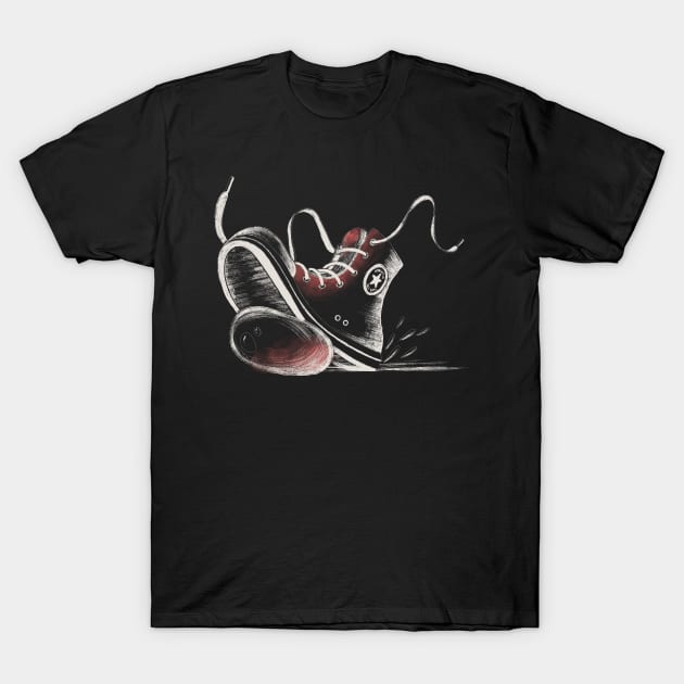 Slippery shoe T-Shirt by vero.e.a